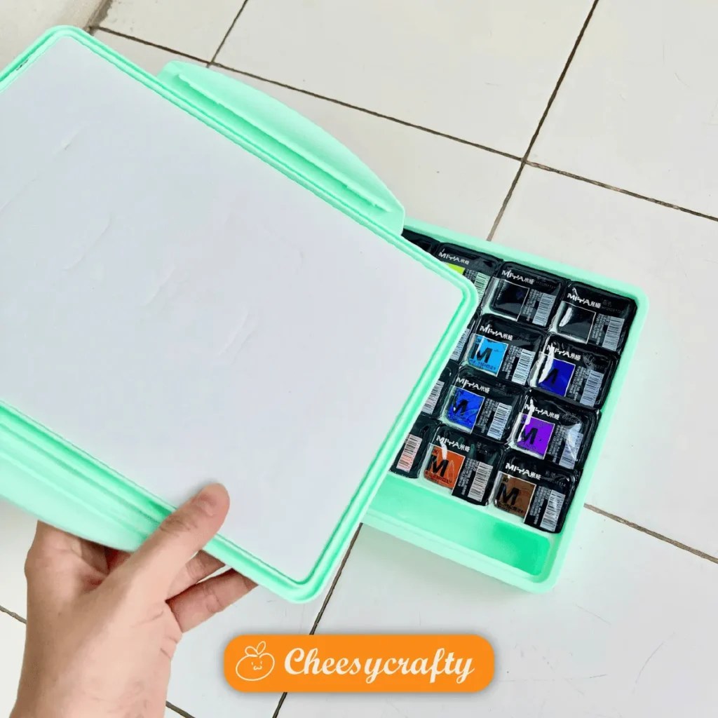 màu bột Himi 24 màu - Xanh mint