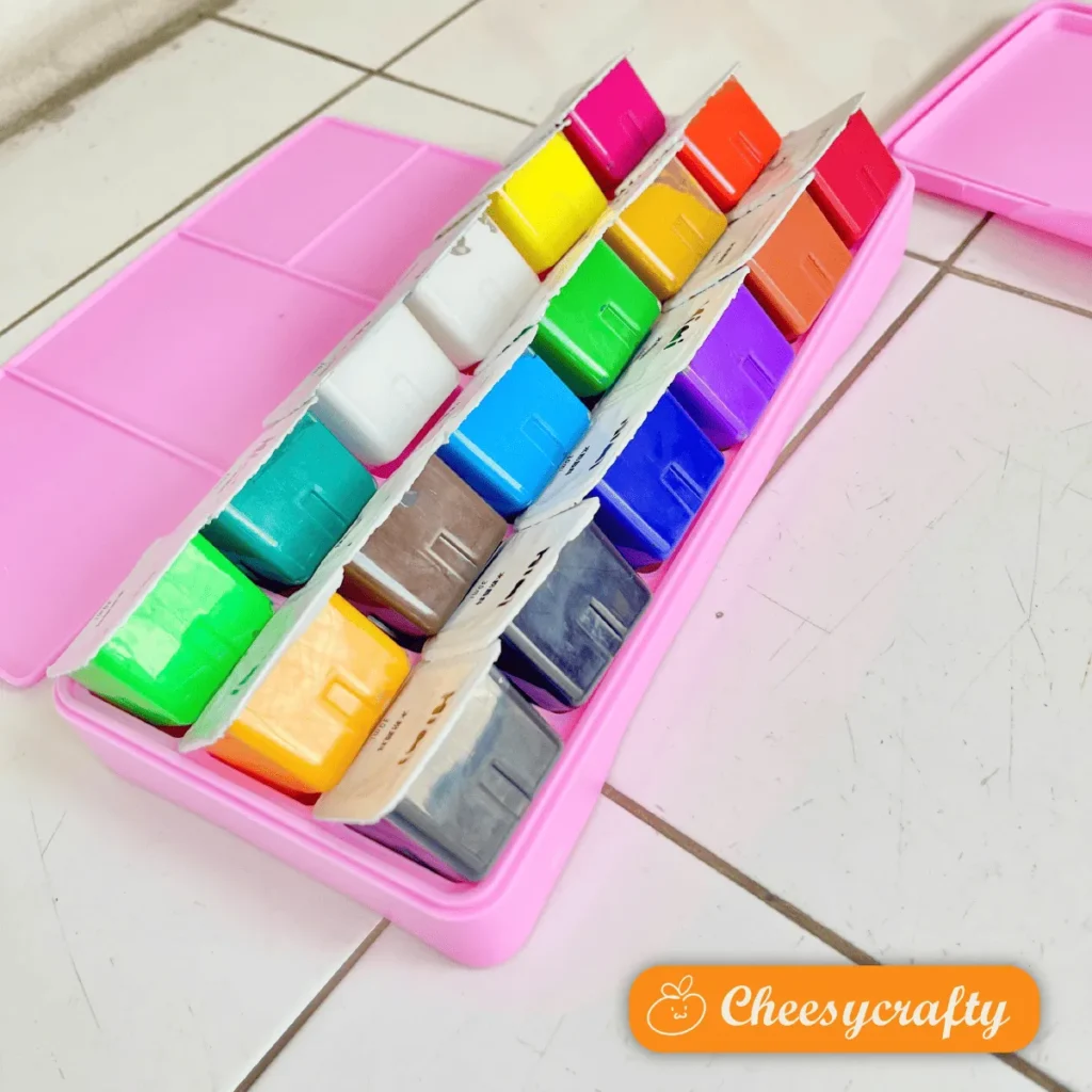 màu bột Himi 18 màu