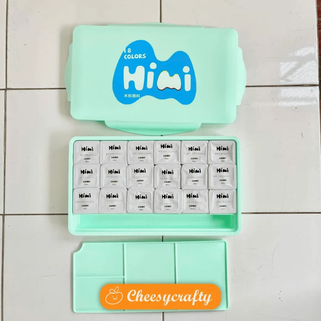 màu bột Himi 18 màu