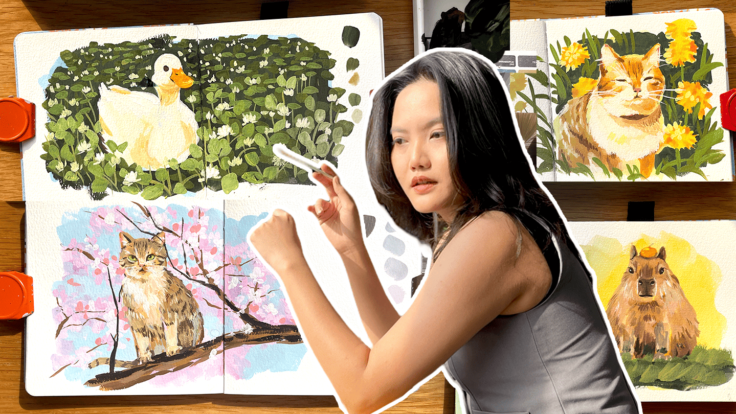 Hướng dẫn vẽ một số loại động vật với màu gouache