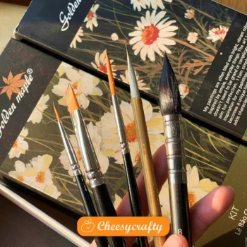 Bộ cọ vẽ Golden Maple x Chao