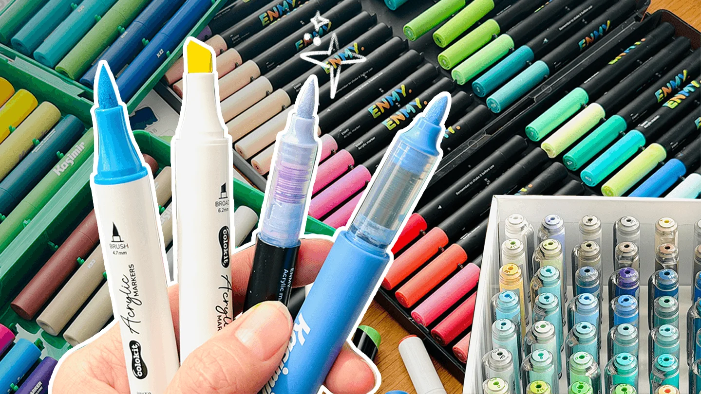 Acrylic Marker 01: Kiến thức & kỹ thuật nền tảng cho người mới