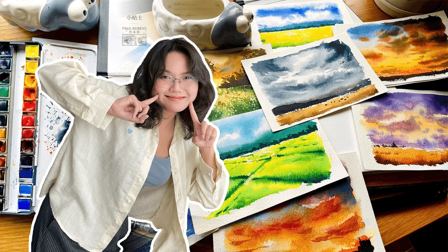 Khóa học vẽ màu nước về phong cảnh cho người mới